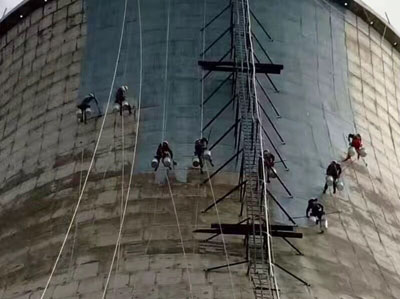 煙囪新建過程中現(xiàn)場(chǎng)安全管理措施內(nèi)容？