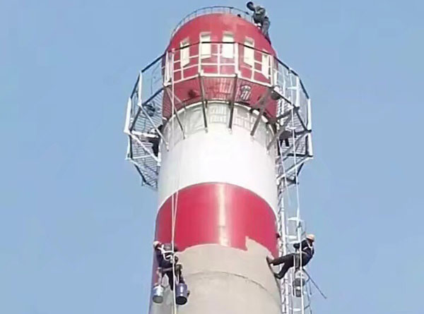 煙囪防腐刷涂料施工時(shí)會(huì)有哪些操作？